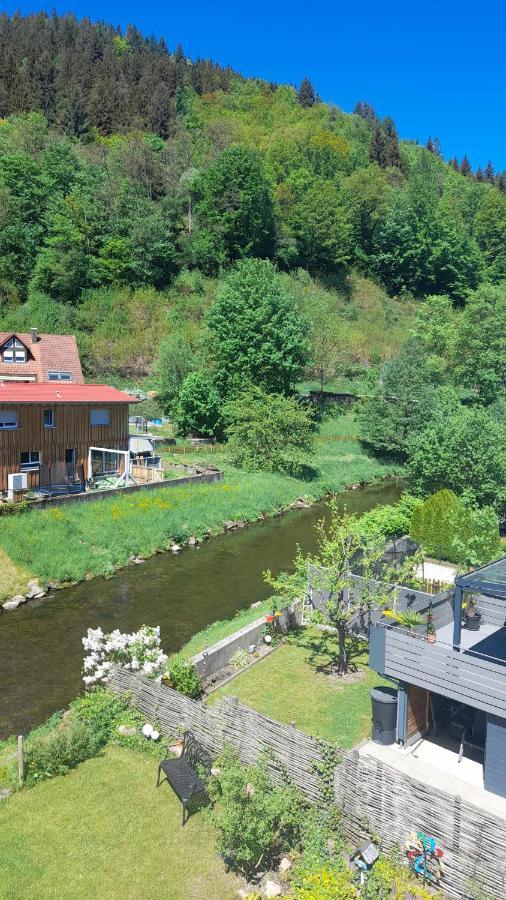 Ferienwohnung Am Enzufer Mit Balkon In Bad Wildbad Im Schwarzwald Екстер'єр фото